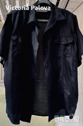 Копринена риза голям размер MILANO M SPORT