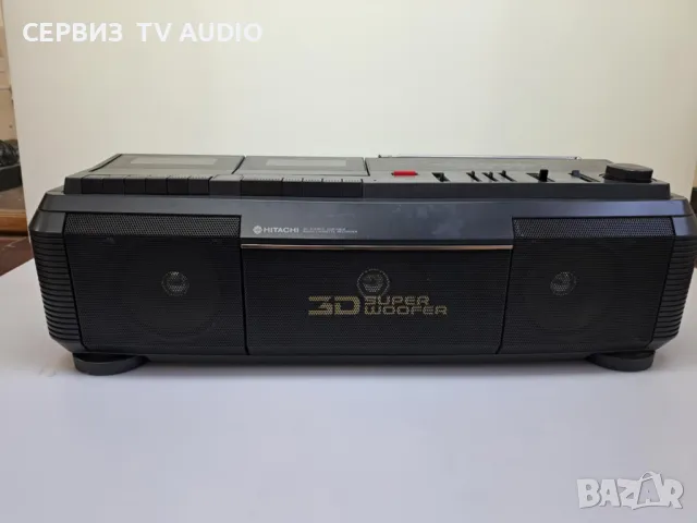 HITACHI TRK-3D30E  BOOMBOX , снимка 3 - Радиокасетофони, транзистори - 50373249