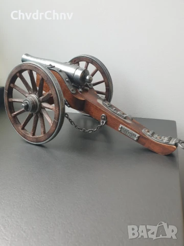 28см-1кг Dahlgren Cannon/метален стар модел на американско оръдие от гражданската война, снимка 2 - Антикварни и старинни предмети - 50471300