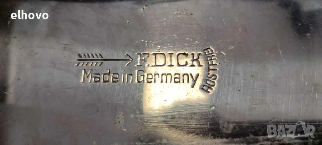 Стар сатър F.DICK#2, снимка 5 - Антикварни и старинни предмети - 51168557