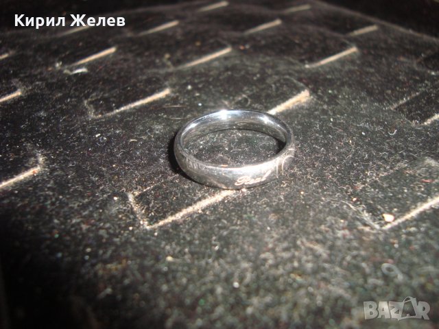 ДАМСКА ХАЛКА с НАДПИС REAL LOVE БЛАГОРОДНА НЕРЪЖДАЕМА СТОМАНА ВИСОКО КАЧЕСТВО 20638, снимка 2 - Пръстени - 32318611