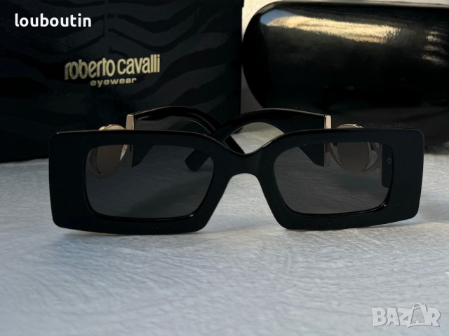 Roberto Cavalli  дамски слънчеви очила правоъгълни, снимка 7 - Слънчеви и диоптрични очила - 44884959