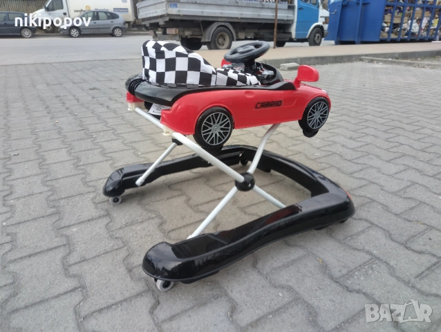 CANGAROO Проходилка CABRIO червен, снимка 7 - Проходилки - 53569070