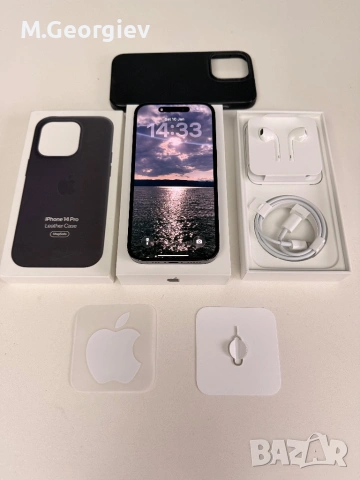  IPhone 14 Pro  Space gray, 256GB. Неразличим от Нов