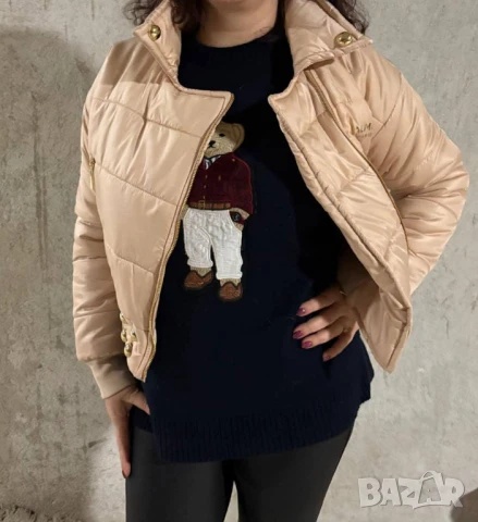 Преходно яке Силиконова вата balmain, снимка 5 - Якета - 50912271