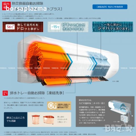 Японски Инверторен климатик HITACHI Shirokuma RASXJ36NW [RAS-XJ63N2 W]модел 2023, снимка 8 - Климатици - 39523478