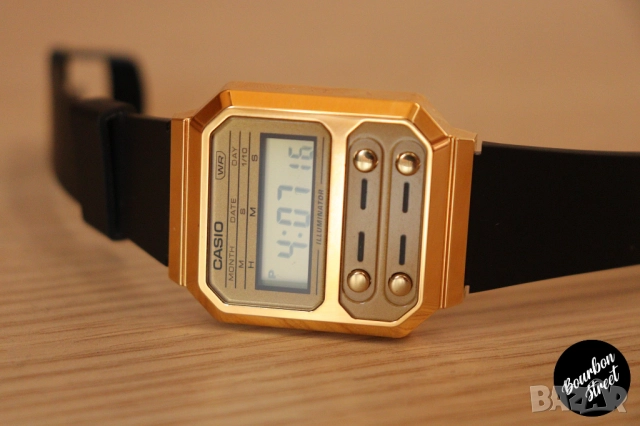 CASIO A100WEFG-9AEF - Като Нов - с кутия и оставаща гаранция