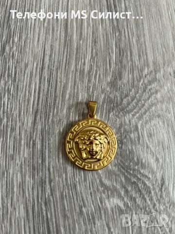 Versace Висулка Медальон Версаче, снимка 3 - Колиета, медальони, синджири - 50052911