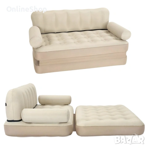 Надуваем Матрак 5 В 1, Kanza, PVC Материал, Гъвкавост 5 В 1, снимка 17 - Други стоки за дома - 53068832