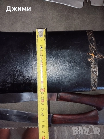 много голямо кукри, снимка 8 - Антикварни и старинни предмети - 51602386