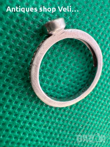 Сребърен пръстен TISENTO №7673 , снимка 5 - Други ценни предмети - 52628780