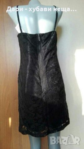 Нова дантелена черна рокля на VERO MODA👗 40 р-р M/L👠👠арт.459, снимка 3 - Рокли - 33137928