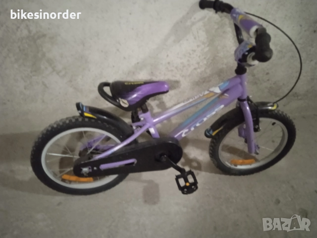 Детски CROSS 16 цола неразличим от нов, снимка 3 - Велосипеди - 51759741