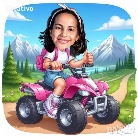 Карикатура в рамка/чаша/възглавничка-персонализиран подарък, снимка 3 - Подаръци за имен ден - 50646921