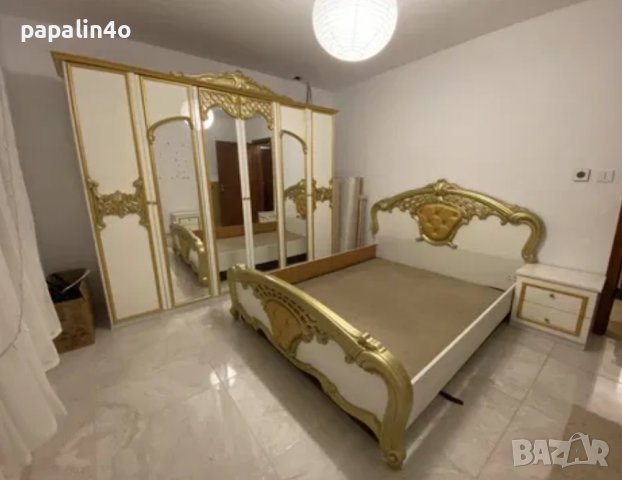 ТОП ЦЕНА!!! Уникален луксозен спален комплект Ева Голд с шесткрилен гардероб, снимка 3 - Спални и легла - 43638203