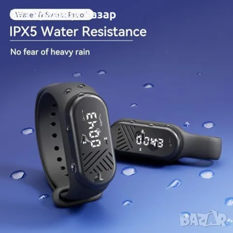 Нов Ултра-лек Bluetooth говорител с клипс и гривна, IPX5 водоустойчив, снимка 4 - Други - 47960008