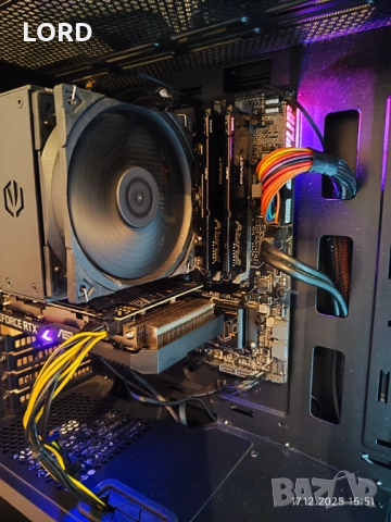 Геймърски i5 12500, RTX 3060 12GB, RAM 16GB DDR5 5600, SSD 512GB NVME, снимка 2 - Геймърски - 52826470