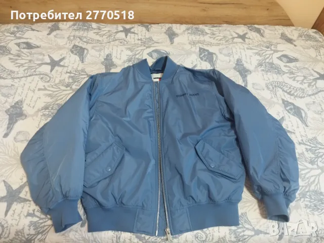 Мъжко зимно яке, бомбер Tommy Jeans, снимка 8 - Якета - 47949364