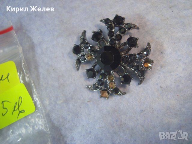 КРАСИВ СТИЛЕН СРЕБРИСТ ФЛОРАЛЕН МОДЕН АРТ МЕДАЛЬОН 14353, снимка 5 - Колиета, медальони, синджири - 37657244