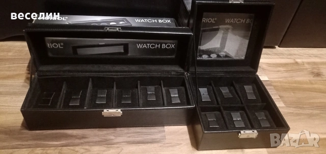 Кутии за 6 часовника, квадратна или правоъгълна, снимка 8 - Други - 53442403