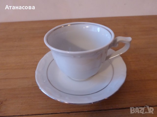 Сервиз за кафе 12 чаши български порцелан, снимка 7 - Сервизи - 44104135