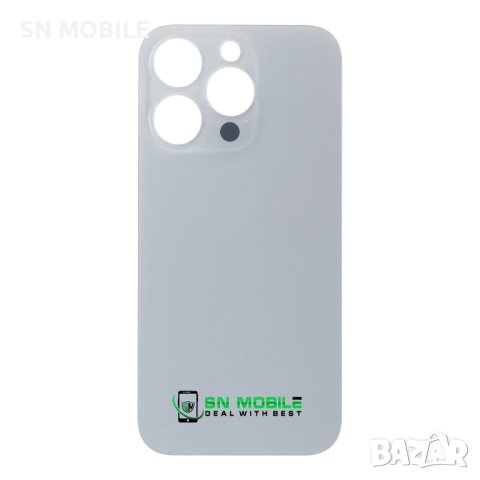 Заден капак за iPhone 14 Pro Max white BIG HOLE OEM, снимка 1 - Резервни части за телефони - 43503585