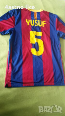 Barcelona Yusuf 5 тениска , снимка 2 - Спортни дрехи, екипи - 28873067
