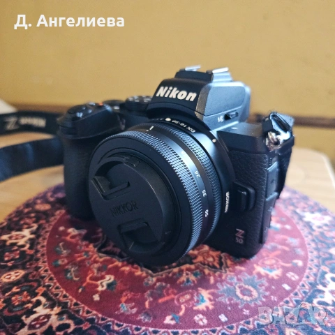 фотоапарат Nikon Z50 + обектив 16-50mm, f3.5-6.3 , снимка 5 - Фотоапарати - 53106575