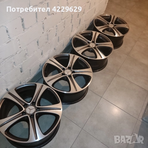 Оригинални алуминиеви джанти за Mercedes 18 цола.