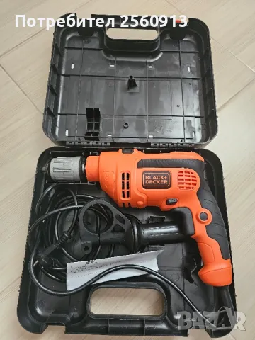 Ударна бормашина BLACK & DECKER BDB710, снимка 2 - Бормашини - 48487425