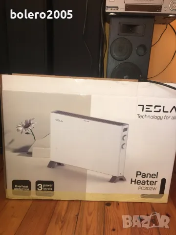 Конвектор TESLA 2kW Нов