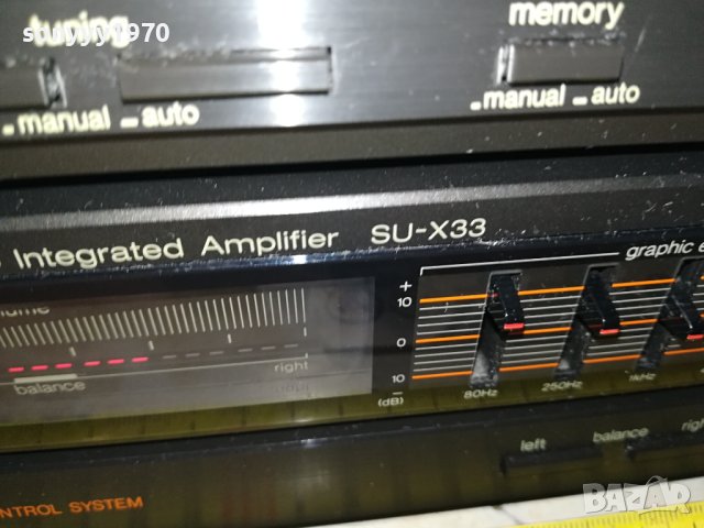 TECHNICS AMPLIFIER+TECHNICS TUNER-MADE IN JAPAN-SWISS N1001241836, снимка 11 - Ресийвъри, усилватели, смесителни пултове - 43748599