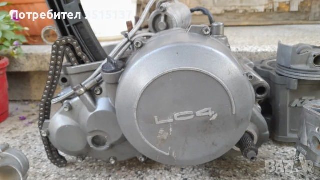 Ktm Lc 4 640 Ктм лц4 двигател на части , снимка 4 - Мотоциклети и мототехника - 51144454
