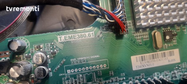 Основна платка MAIN BOARD ,T.EME380.61 for AKAI LT-2407AB, снимка 2 - Части и Платки - 37208746