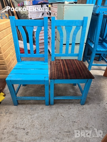 Дървени столове , снимка 4 - Столове - 52425670