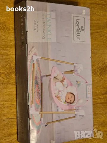 Продавам Бебешка люлка Lorelli Twinkle Pink Rhino, снимка 4 - Детски люлки - 48434692