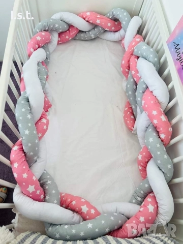 Обиколник плитка, снимка 3 - Спално бельо и завивки - 51565536