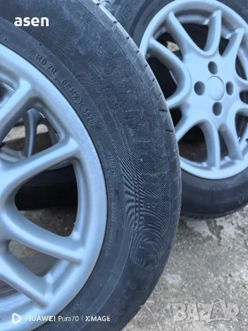 Джанти Irmscher с Летни гуми Michelin, снимка 2 - Гуми и джанти - 47907688