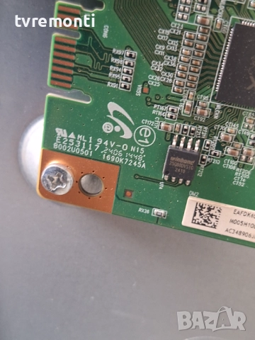 T-CON BOARD EAFDK4010 , за 50-инчов телевизор TCL Модел 50QM8B , с дисплей LVU500NDJL, снимка 2 - Части и Платки - 52220519