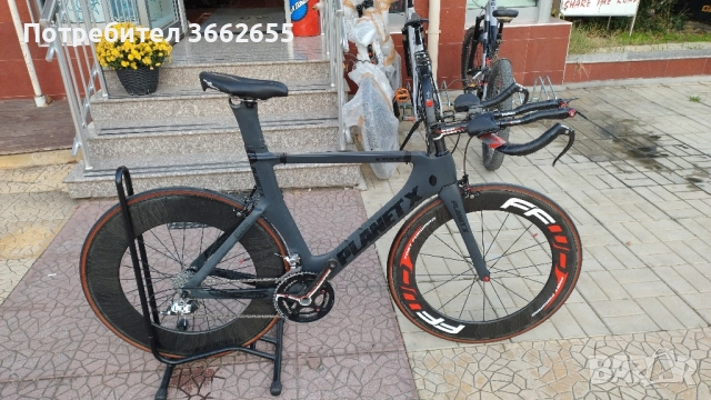 Колело за триатлон и часовник 