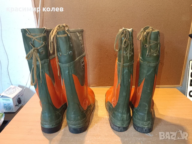 немски ботуши за дървосекачи "LUMBERJACK"/43 и 45/, снимка 6 - Други инструменти - 50460220
