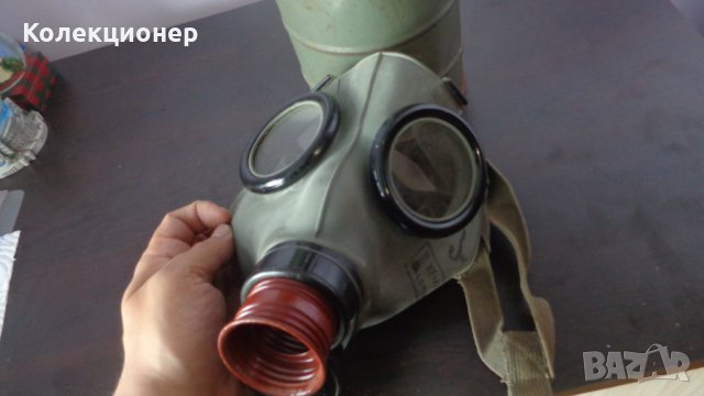 Автентичен неизползван противогаз - Втора световна война, снимка 2 - Антикварни и старинни предмети - 32938558