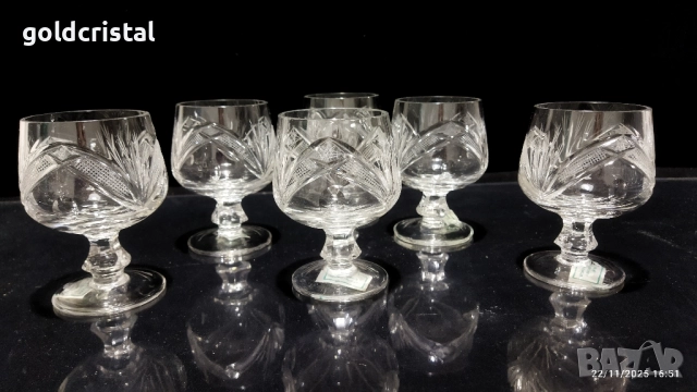 кристални чаши 