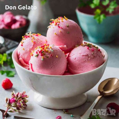 Суха смес за домашен сладолед Ягода (250г / 1 L Мляко), снимка 4 - Други - 37668164