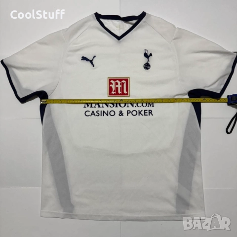 Puma Tottenham Hotspur 2008/09 Тотнъм Хотспър Ретро Футболна Тениска Размер XL, снимка 3 - Спортни дрехи, екипи - 52422908
