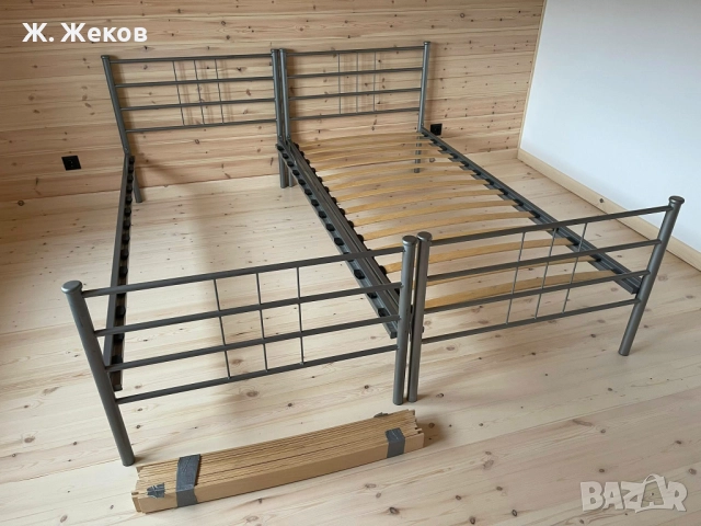 Две единични легла, снимка 2 - Спални и легла - 52171199