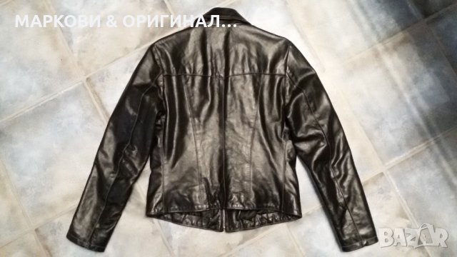 Дамско кожено яке/ест.кожа М/Л-рр./Италия, снимка 7 - Якета - 27333376