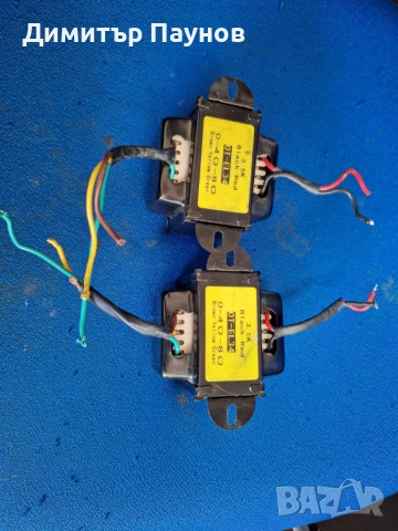 Изходни трансформатори за лампов усилвател