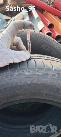 4 броя 195/65/15 Hankook летни гуми, снимка 4 - Гуми и джанти - 52859473