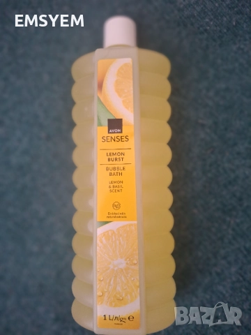 Пяна за вана лимон и босилек , 1 л.